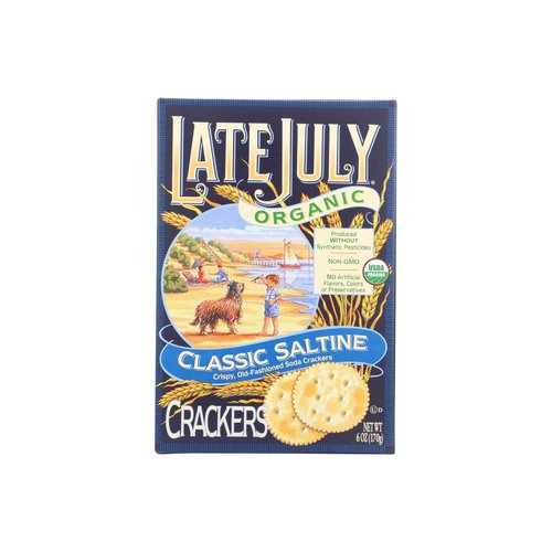 Late July Organic Saltine Crackers