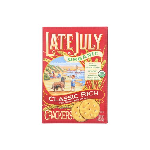 LJ Organic Rich Crackers, Classic