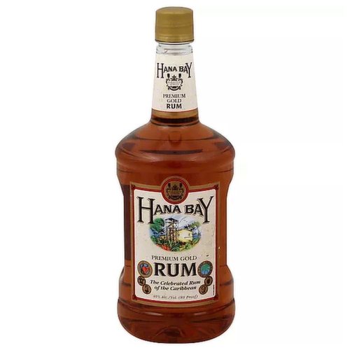 Hana Bay Paradise Spirits Rum, Premium Gold