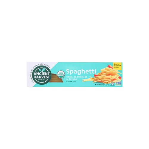 Ancient Harvest Spaghetti, Gluten-Free, Organic, Corn & Quinoa