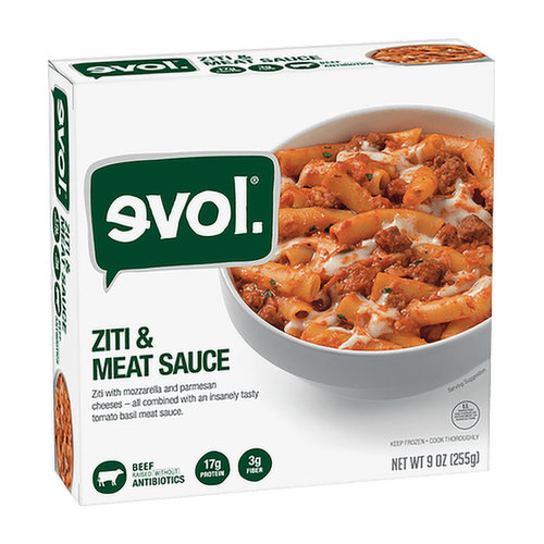 Evol Ziti & Meat Sauce