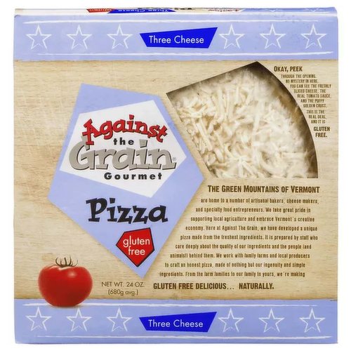 Against the Grain Gourmet Gluten Free Three Cheese Pizza