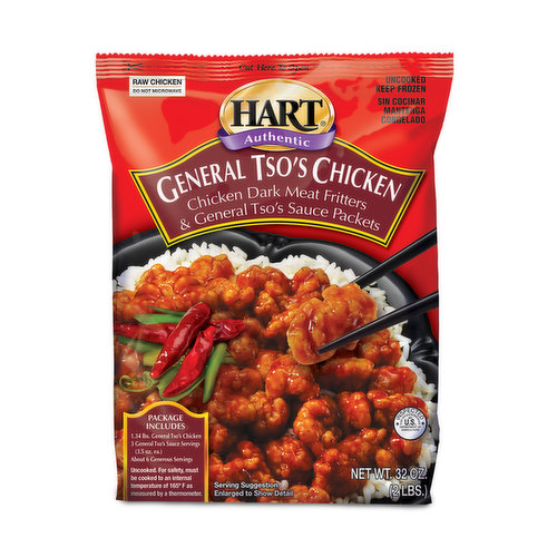 Hart Frozen General Tso's Chicken