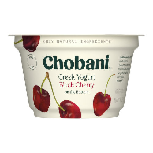 Chobani Greek Yogurt, Black Cherry 