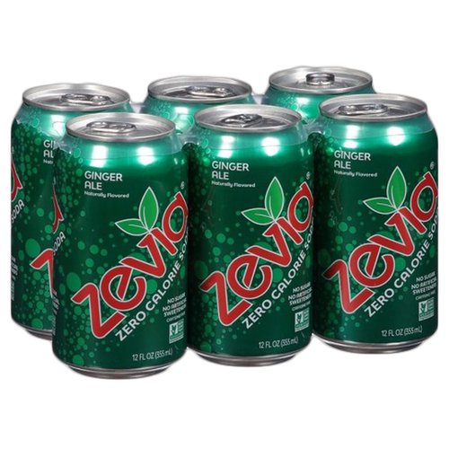 Zevia Ginger Ale, Cans (6-pack)