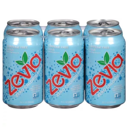 Zevia Cola Caffeine Free (6-pack)