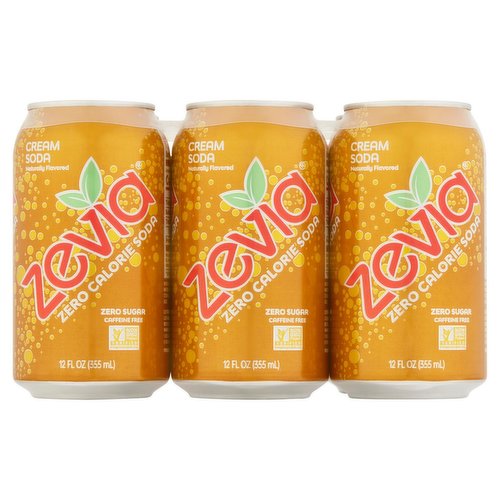 Zevia Cream Soda (6-pack)