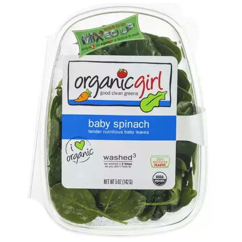 Organic Girl Baby Spinach Salad