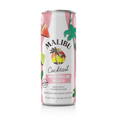 Malibu Cocktail Watermelon Mojito (4-pack)