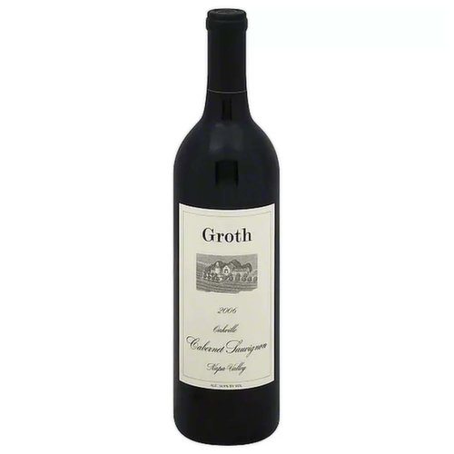 Groth Cabernet Sauvignon, Oakville Napa Valley, 2013