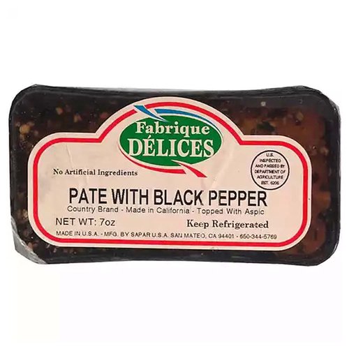 Fabrque Black Pepper Pate