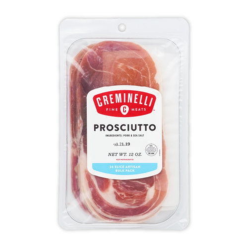 Creminelli Prosciutto Sliced