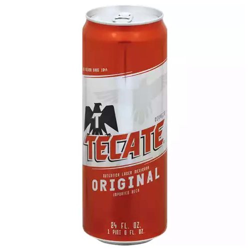 Tecate Beer, Imported, Lager, Original