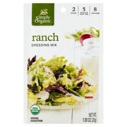 Simply Organic Ranch Dressing Mix