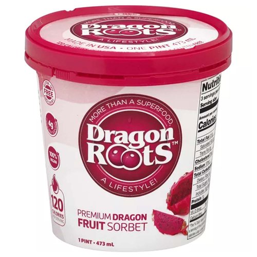 Acai Roots Premium Dragon Fruit Sorbet