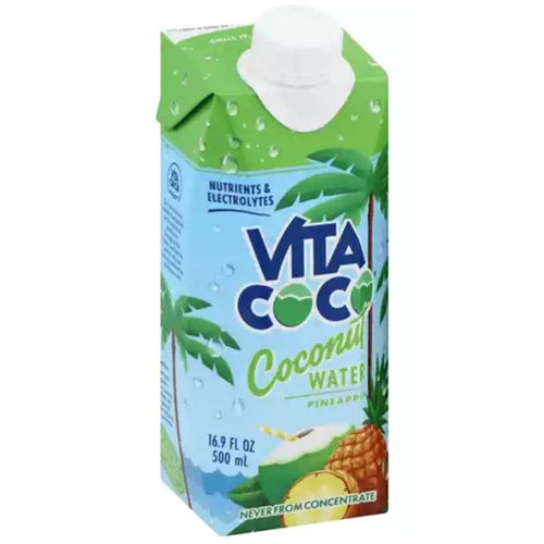 Vita Coco Pure Coconut Water with Pineapple