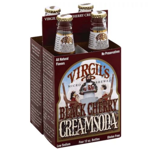 Virgils Black Cherry Cream 4pk