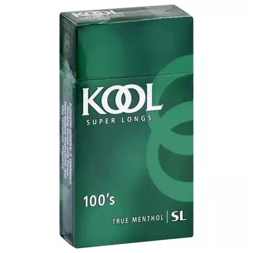 Kool Super Longs Cigarettes, Box, 100's