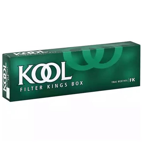 Kool Cigarettes, True Menthol, Filter Kings Box