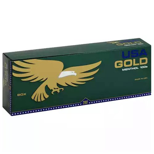 USA Gold Cigarettes, Dark Green Menthol