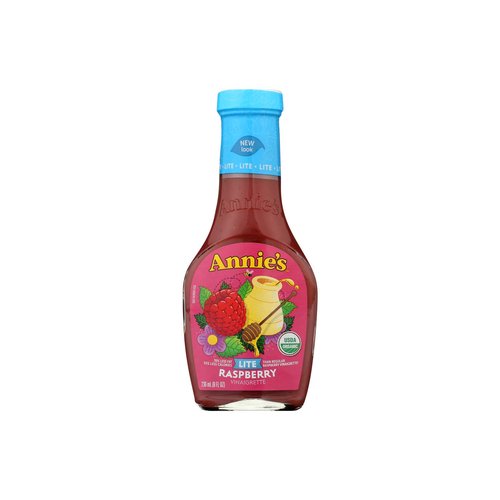 Annies Naturals Vinaigrette, Lite, Raspberry