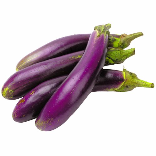 Organic Long Eggplant, 0.35 Pound