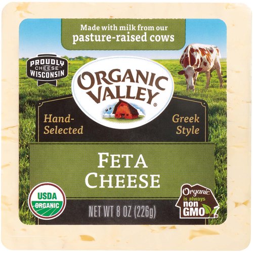 Organic Valley Greek Style Feta Cheese