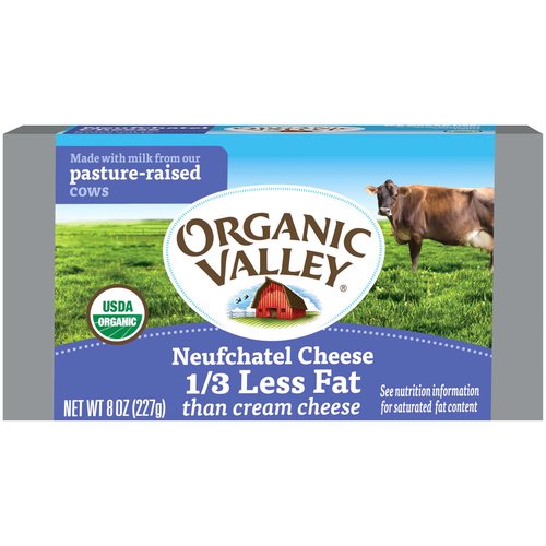 Organic Valley Neufchatel Cheese