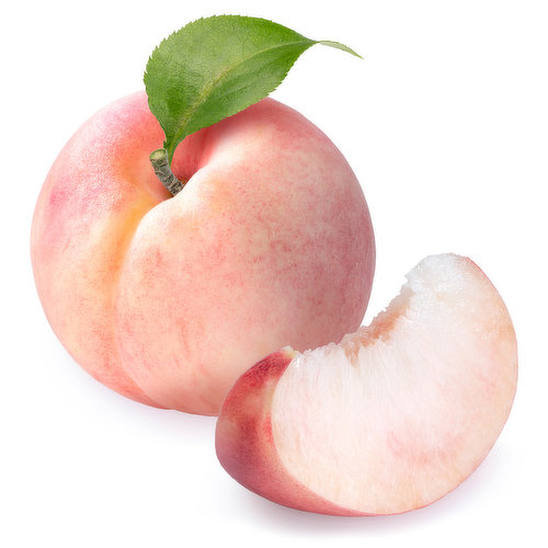 Organic White Peaches