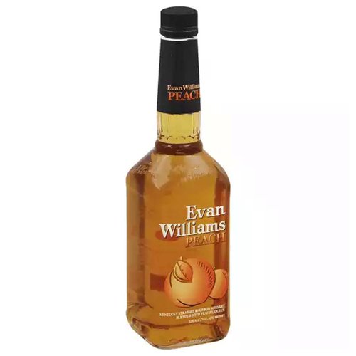 Evan Williams Whiskey, Kentucky Straight Bourbon, Peach