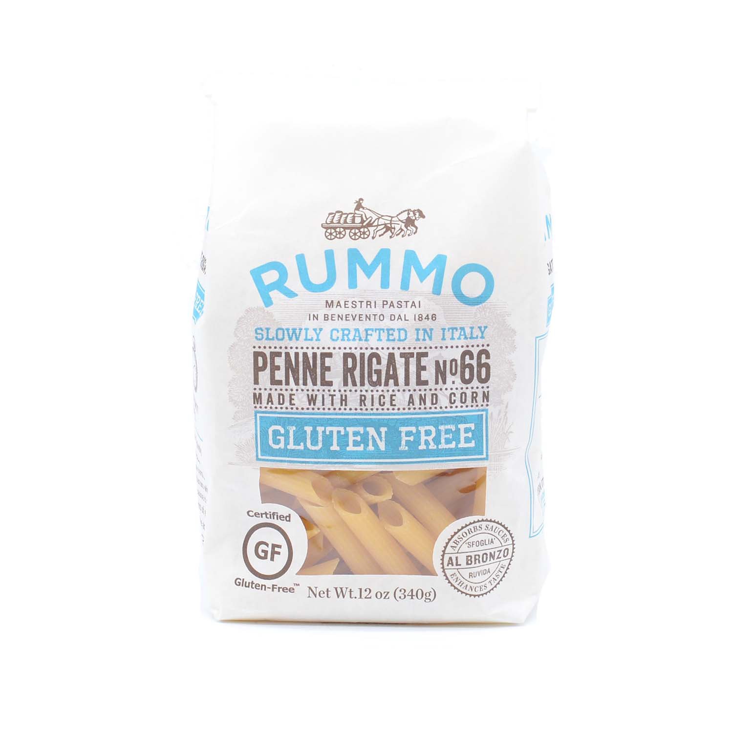 Rummo Gluten Free Pasta, Penne Rigate