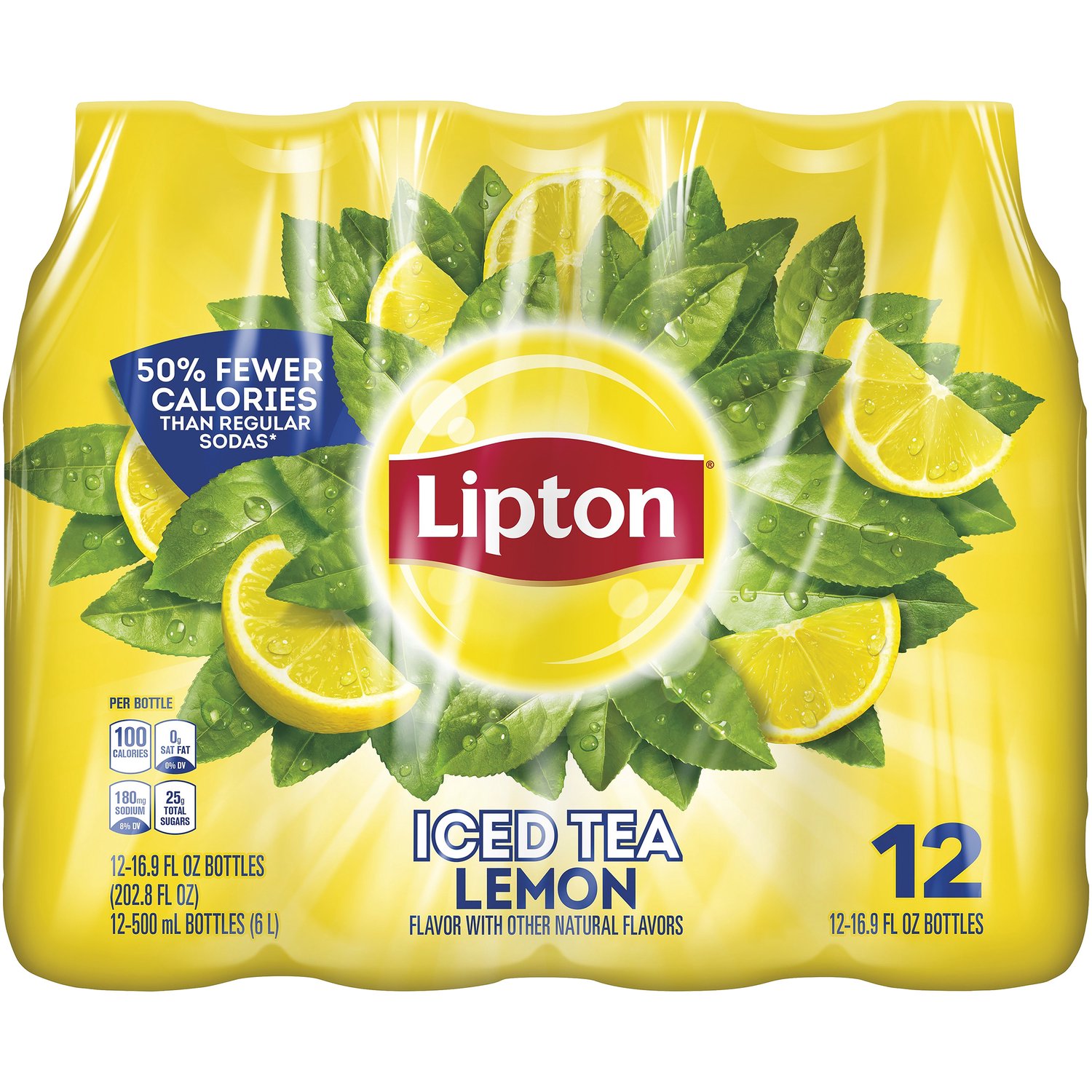 Lipton Green Tea, Citrus, 12 Bottles, Search