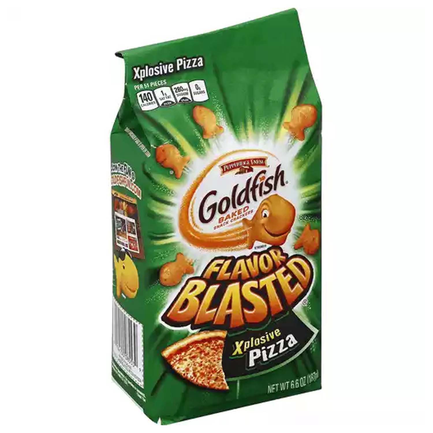 green goldfish crackers