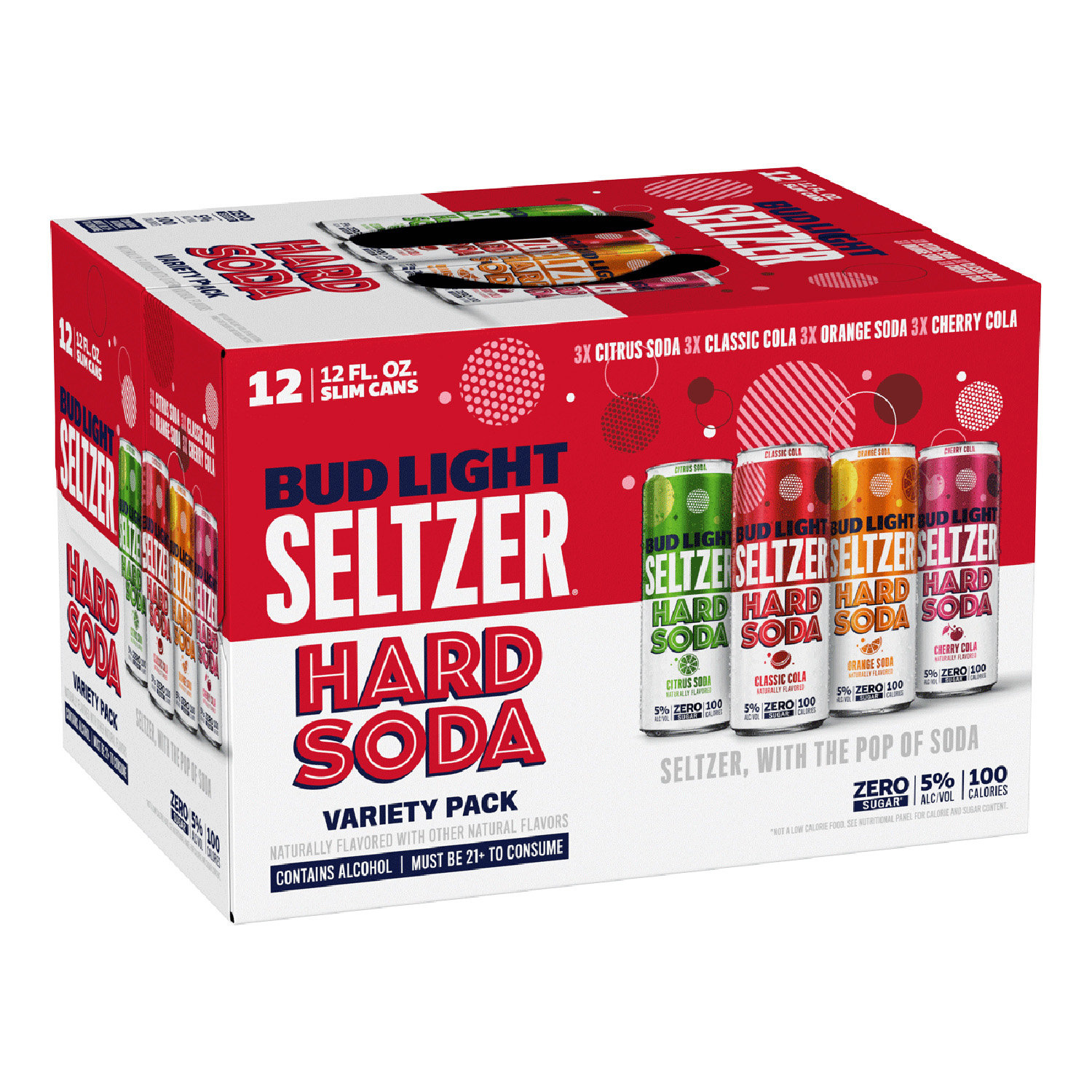 Bud Light Seltzer Slim Coolie - The Beer Gear Store