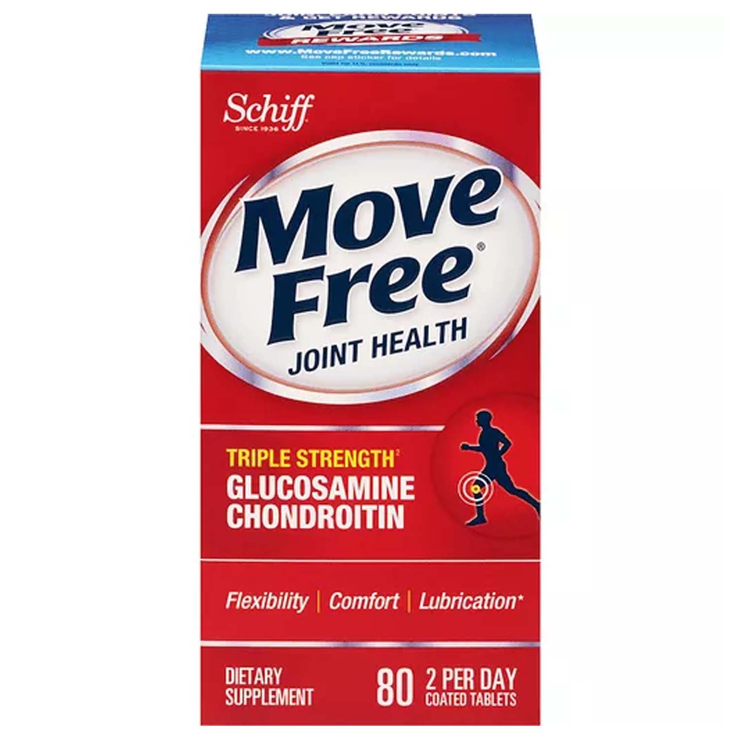 Move Free, Joint Health, 80 Coated Tablets