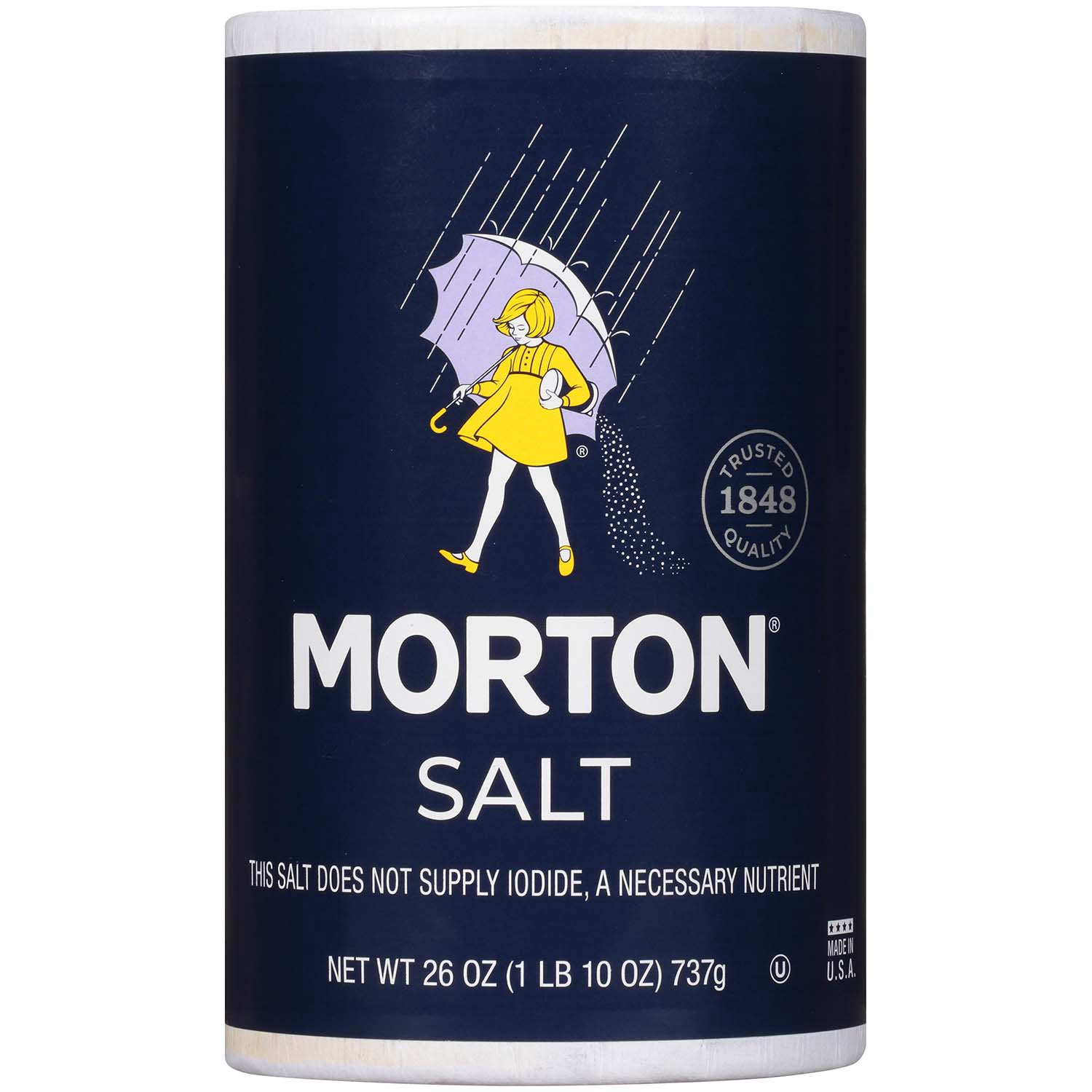 Morton Salt Ice Cream Salt, 4 lb Box