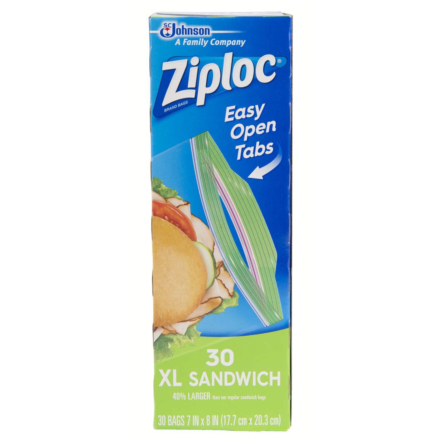 Ziplock Plastic Sandwich Bags - Package 90 — Miller & Bean Coffee Company