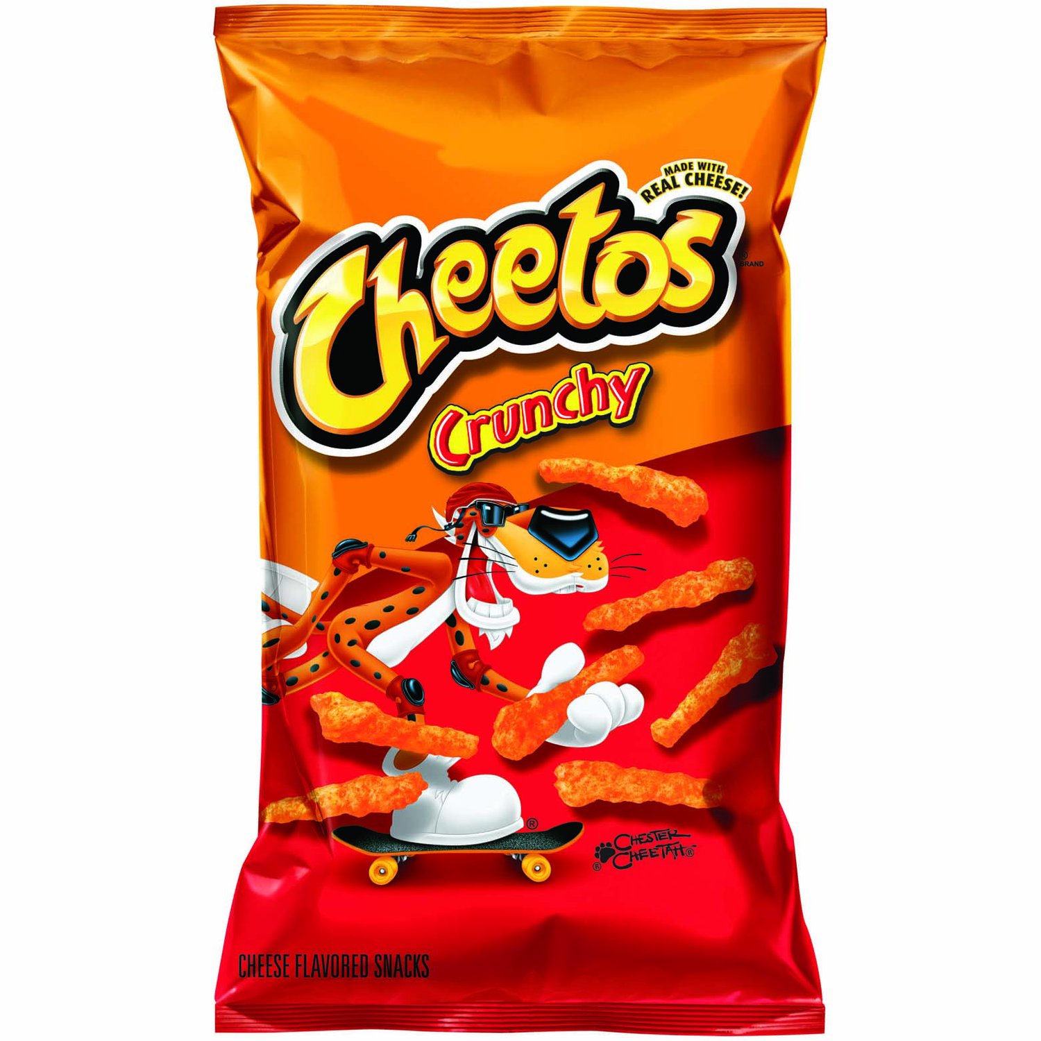  Cheetos Crunchy Cheese Flavored Snacks, 12 Singles