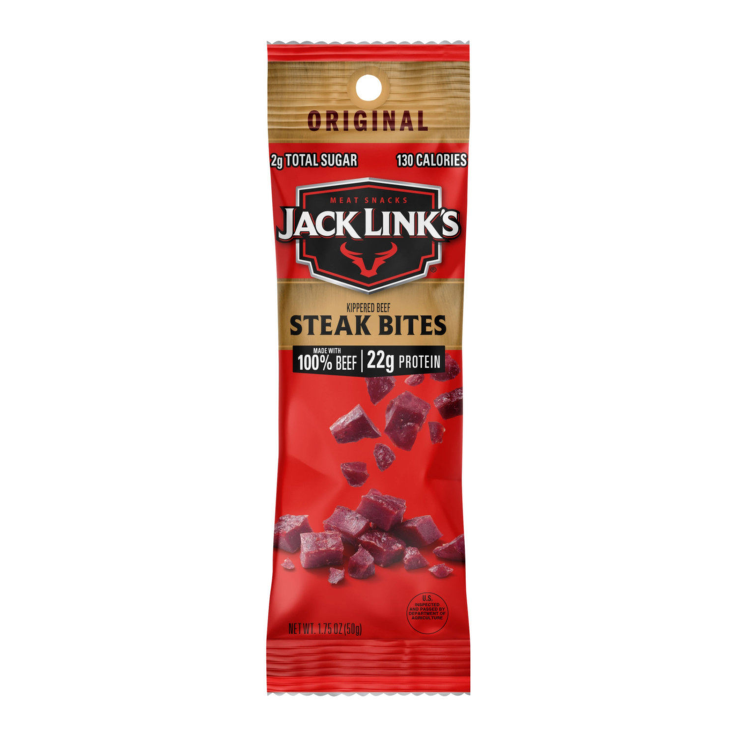 Jack Link's Premium Cuts A-1 Steak Sauce Beef Jerky 3.25 Ounce Resealable  Bag
