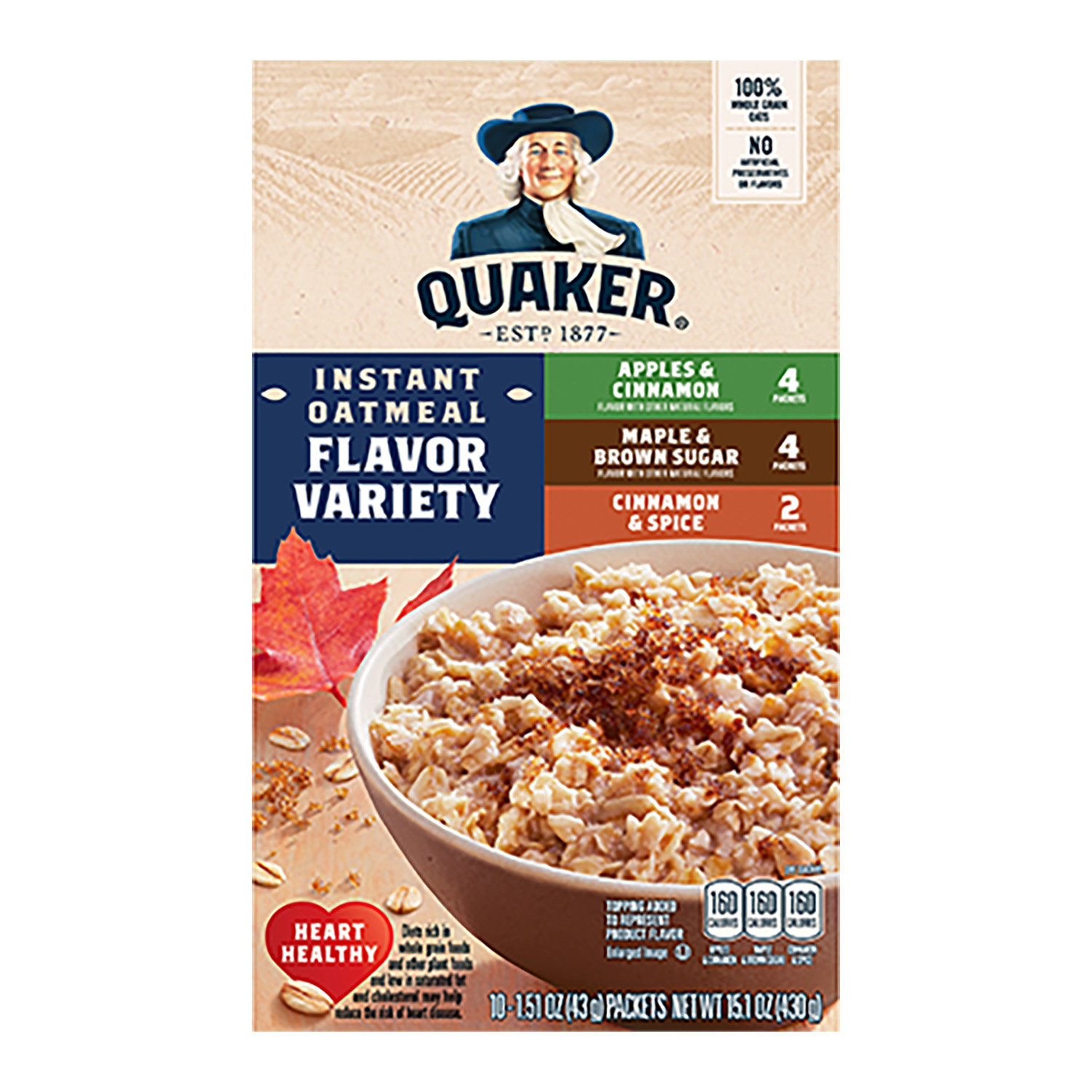 Better Oats Steel Cut Maple and Brown Sugar Instant Oatmeal with Flax  Seeds, 15.1 Ounce 