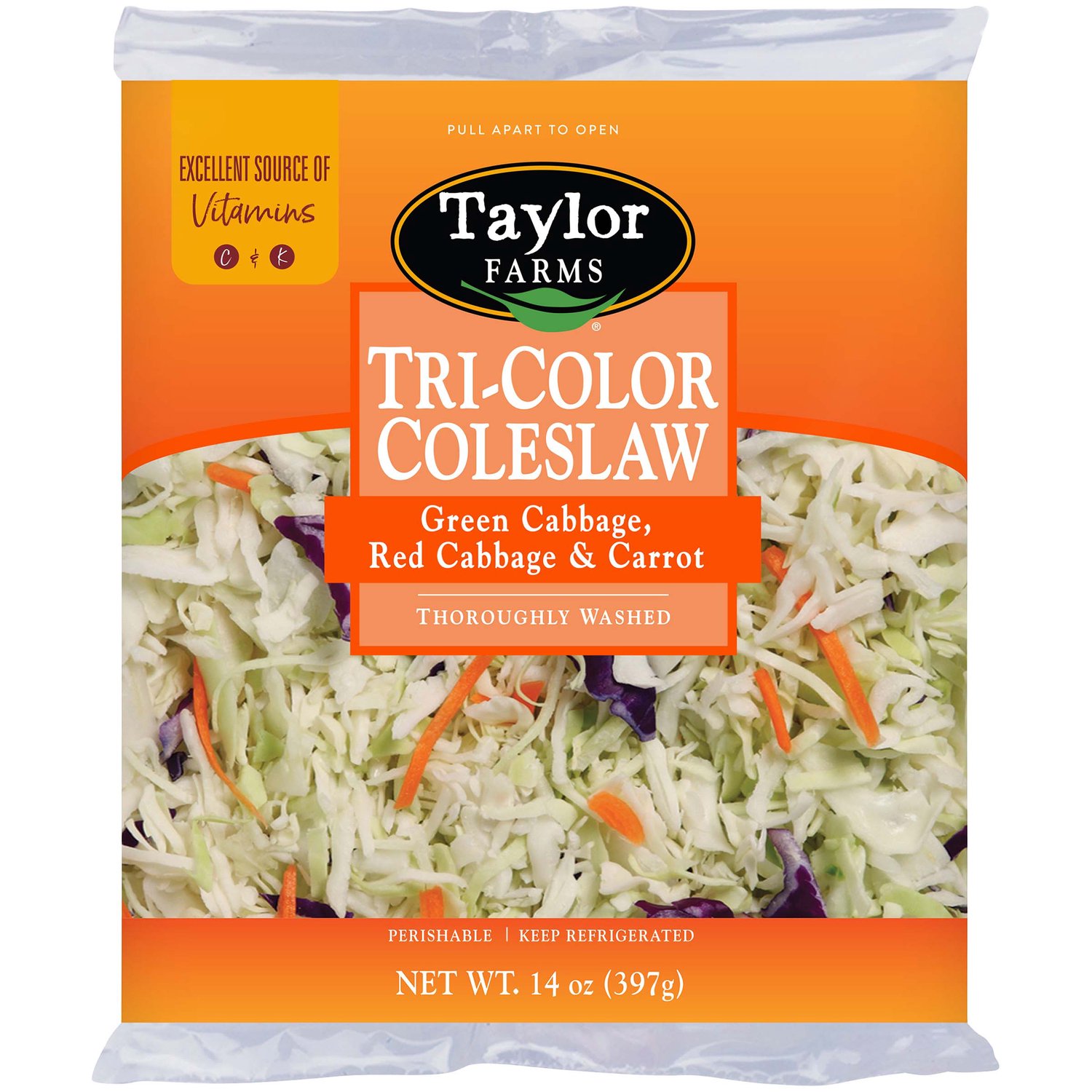 Tri-Color Coleslaw - Taylor Farms