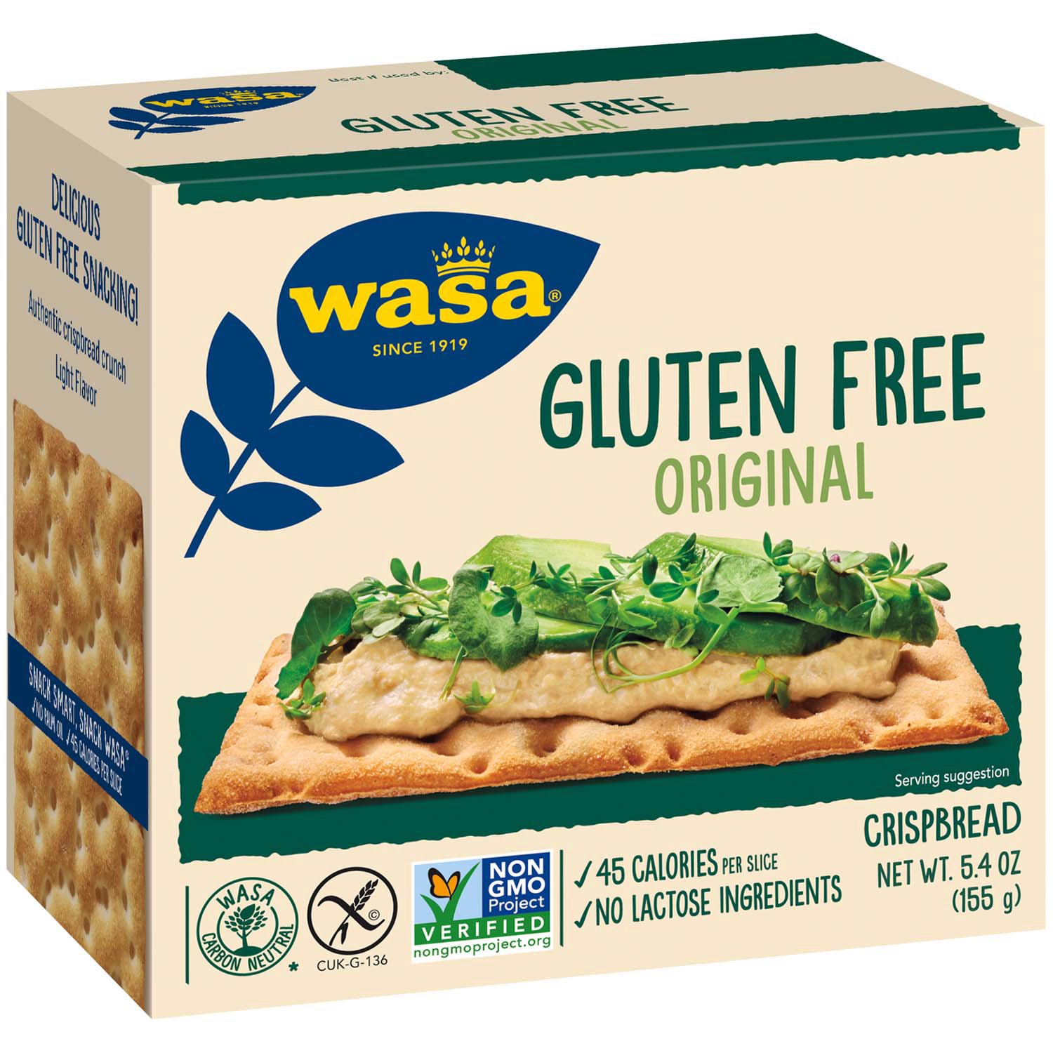 Wasa Gluten Free Crackers - Breakfast & Lunch Ideas