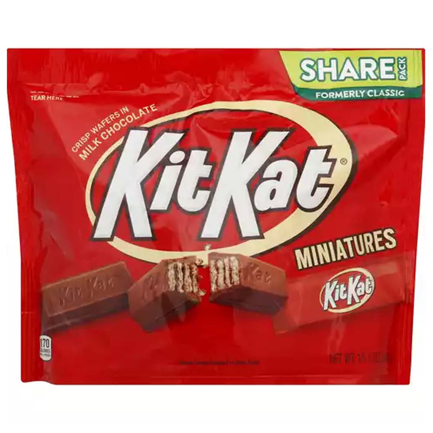 Kit Kat Thins Milk Chocolate 3.1 oz Peg Bag