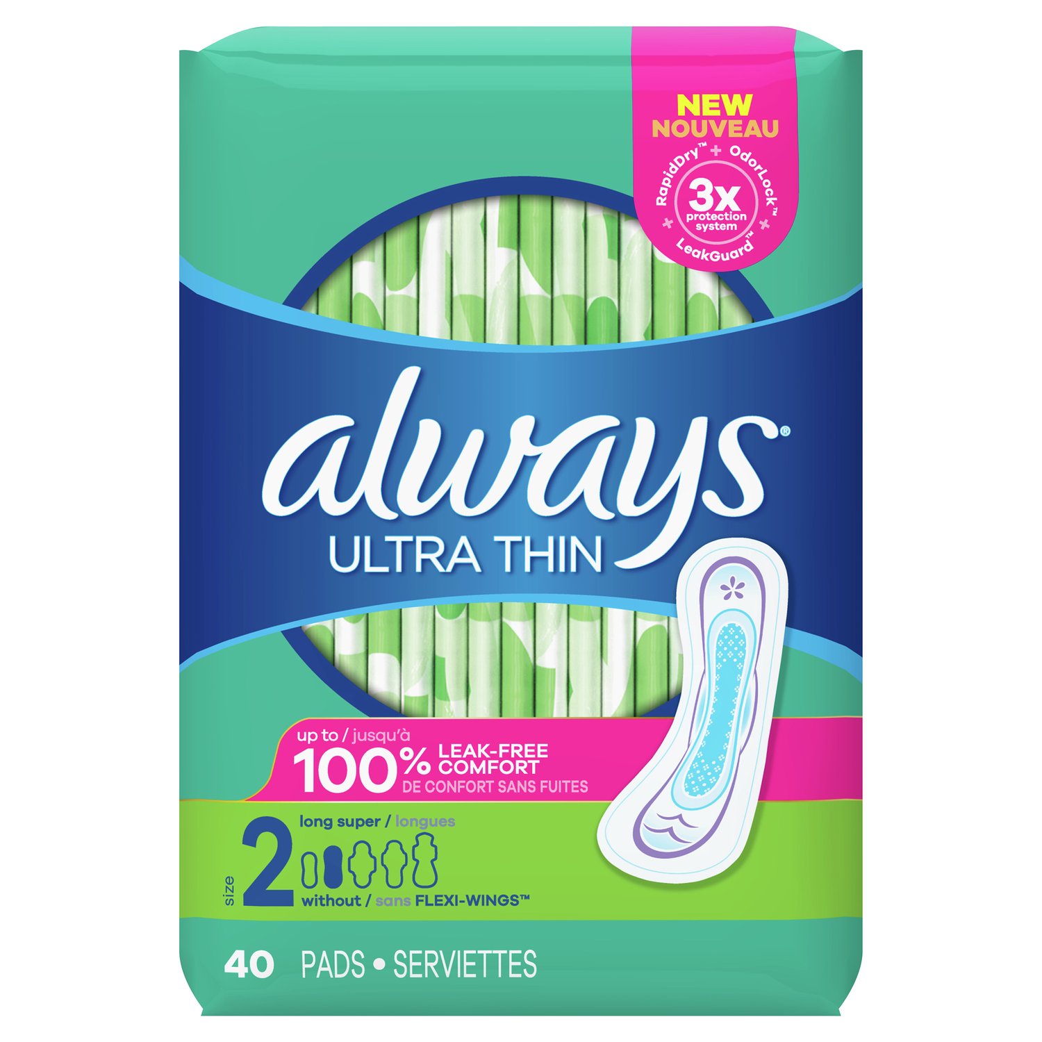 Groceries :: TOILETRIES :: Always Single Ultra Sanitary Pad - 8 Pads (pink)