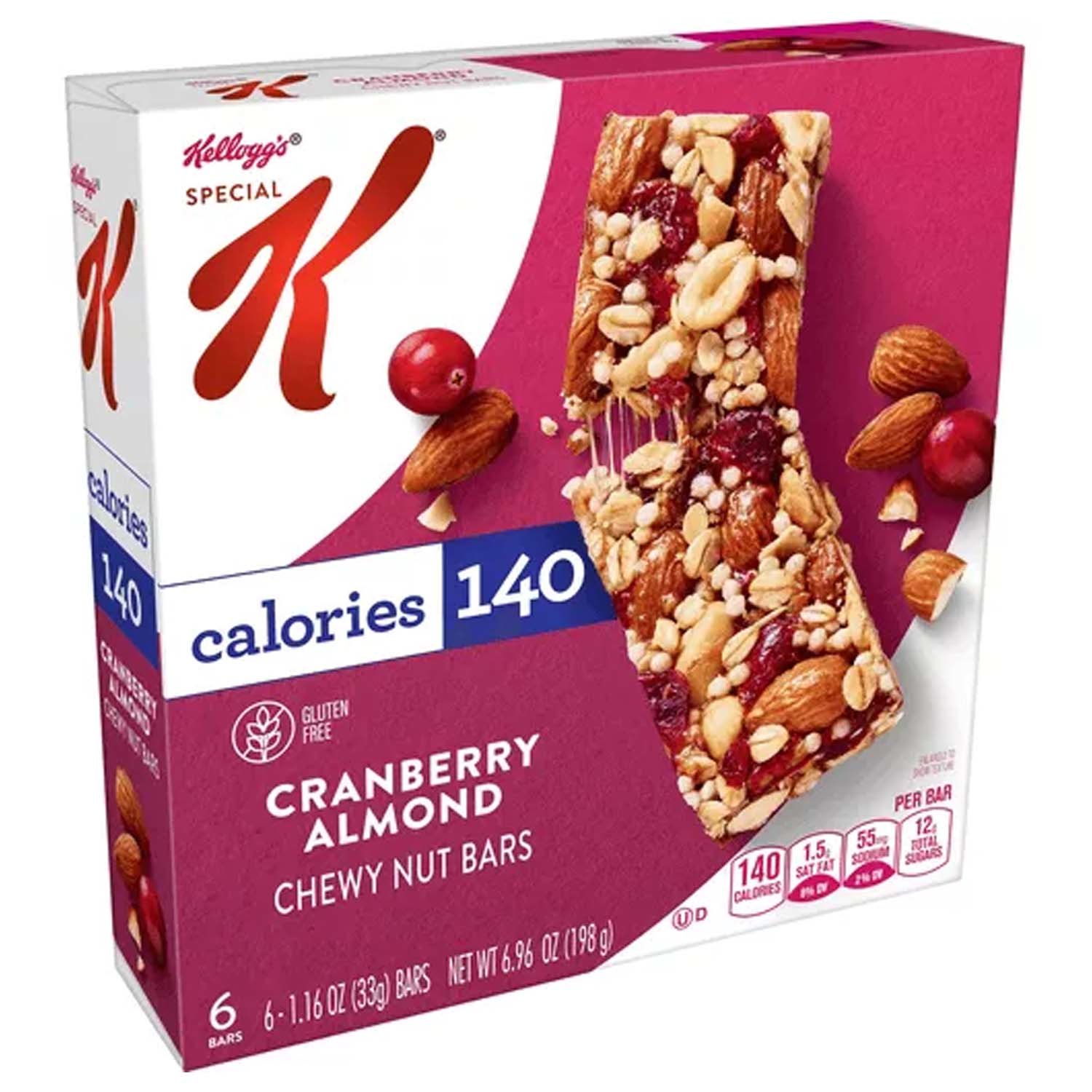 Kellogg's Special K Cranberry Almond Chewy Nut Bar