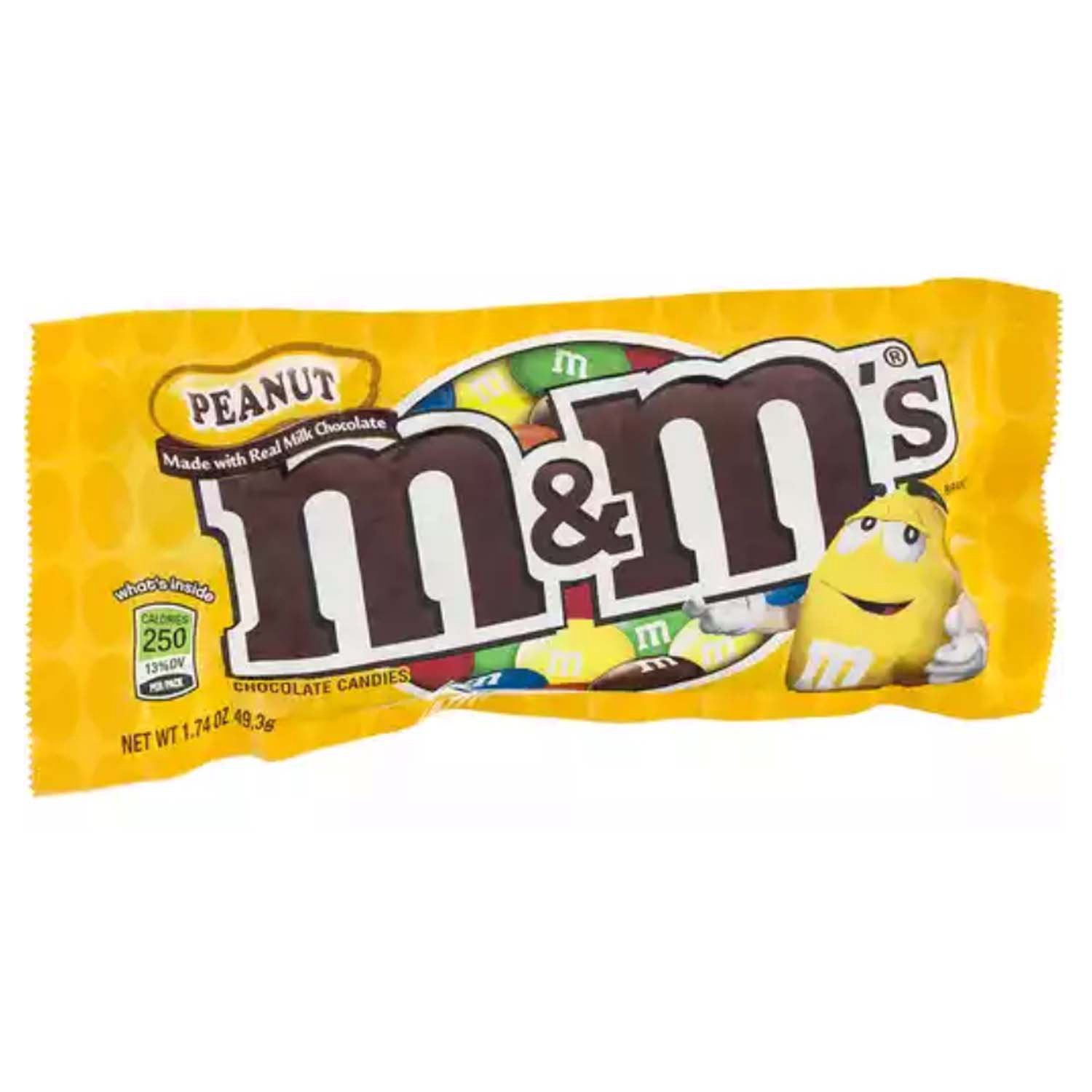 M & M Chocolate Candies, Pretzel - 24 pack, 1.14 oz packs