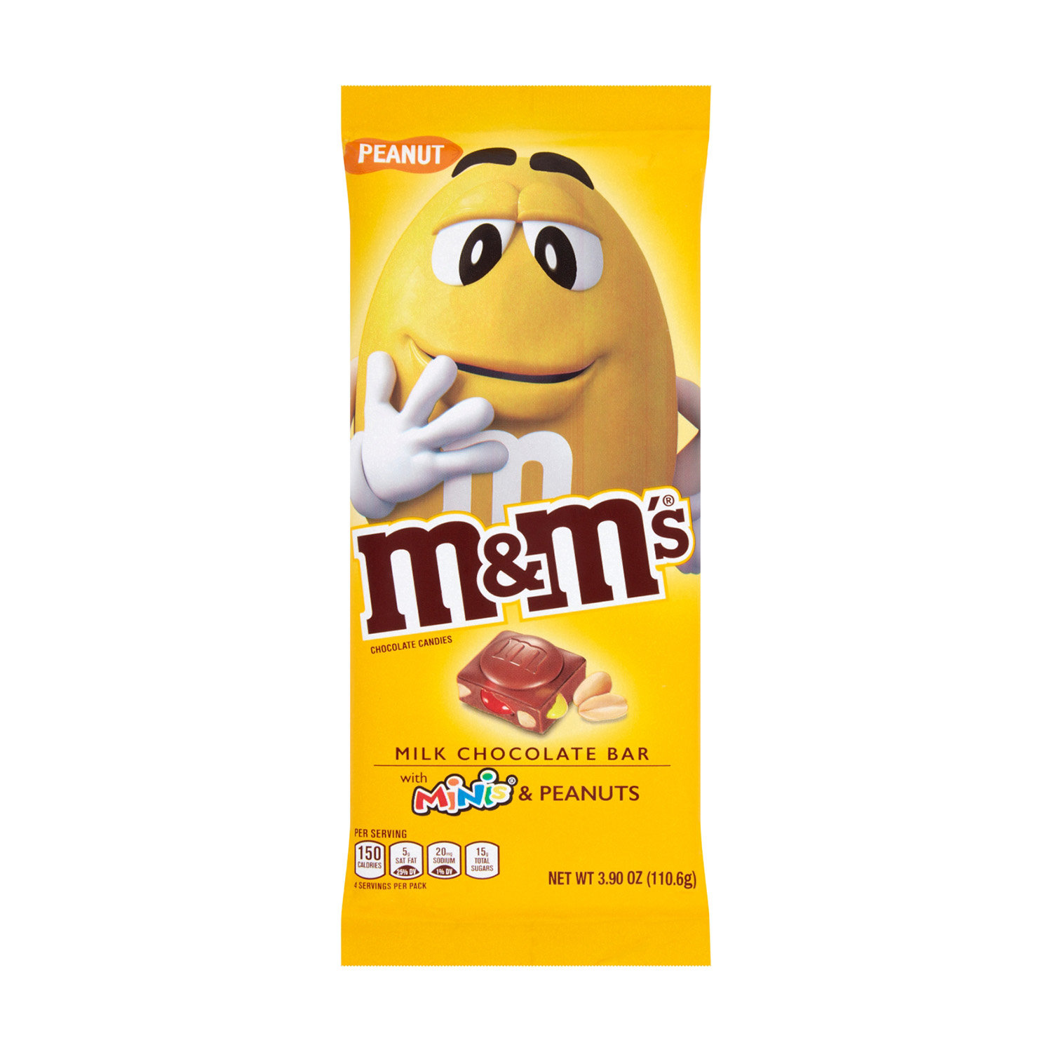 Save on M&M's Peanut Milk Chocolate Bar with Minis & Peanuts Order