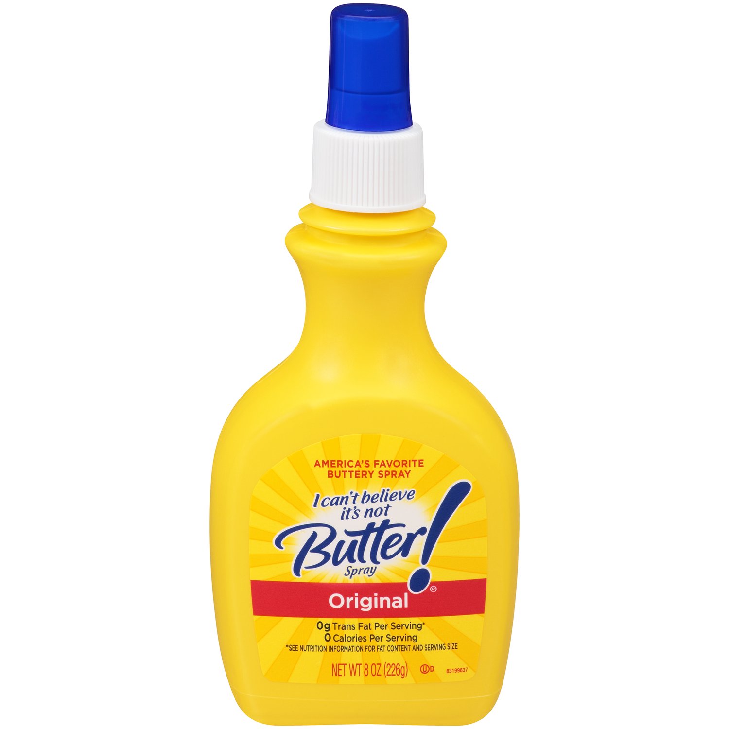 I Can't Believe It's Not Butter! Cooking Spray, 12 oz Bottle (Shelf-Stable)