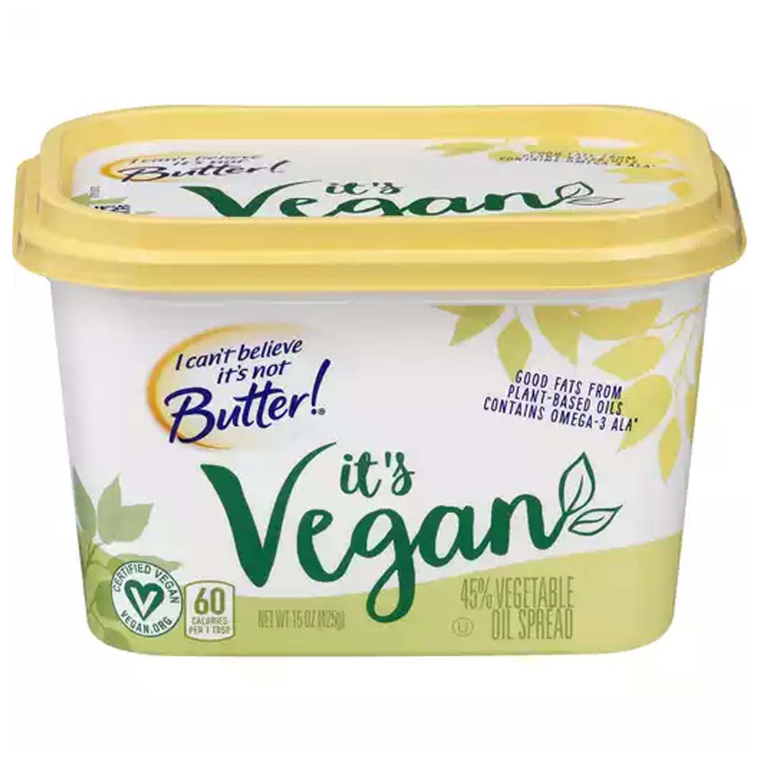 Vegan Spread  I Can't Believe It's Not Butter