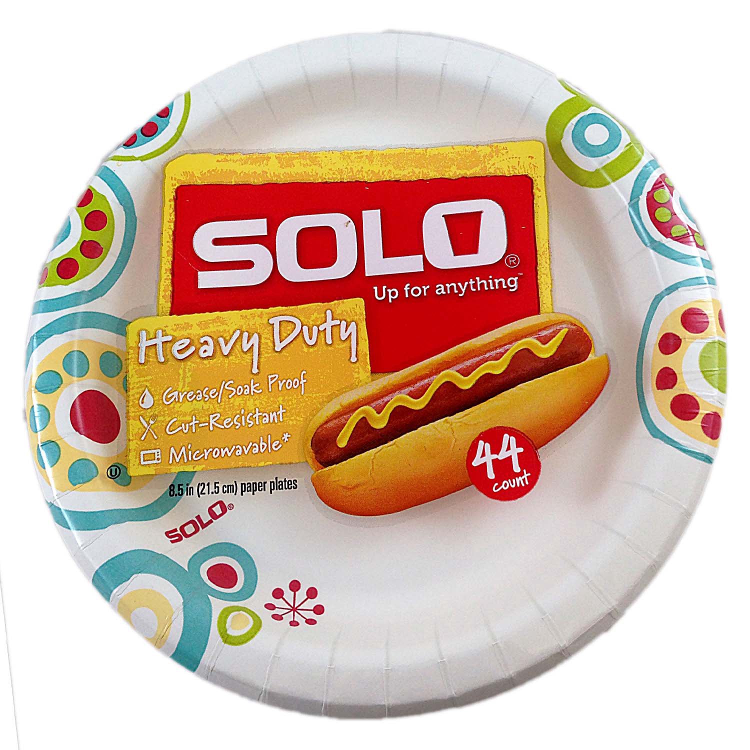 Red Heavy Duty Paper Plates